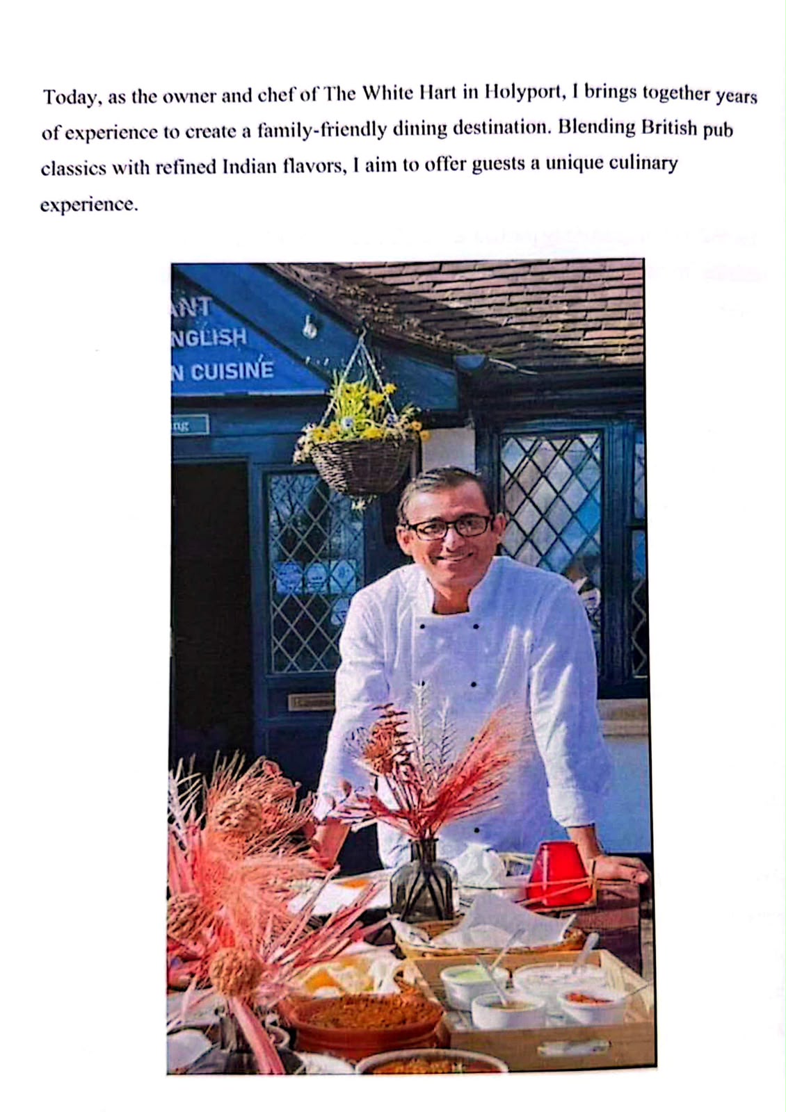 Successful Minds feature spread featuring Chef Nand