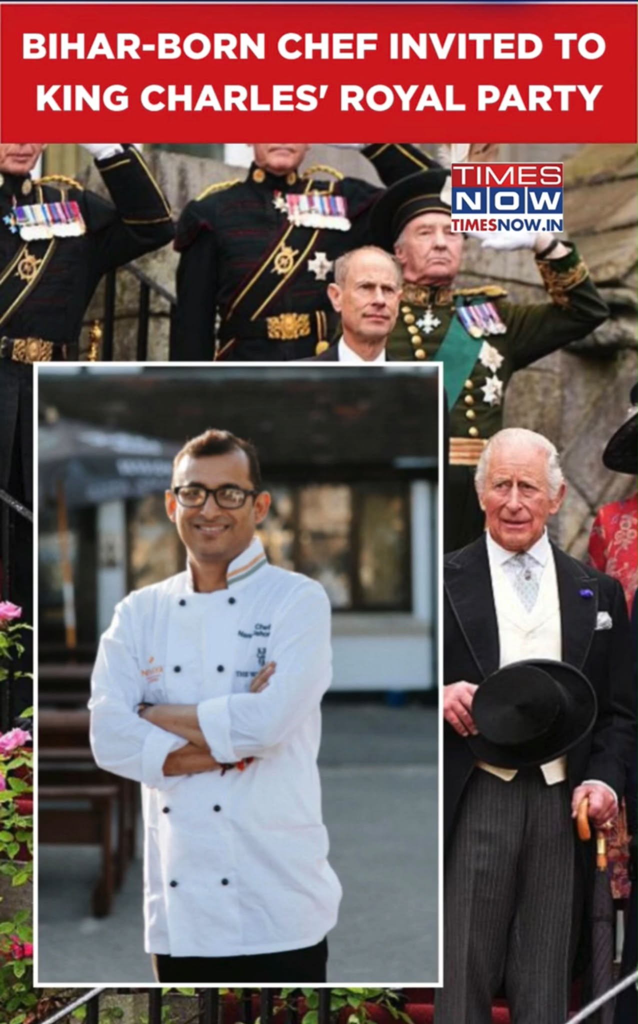 Press coverage screenshot featuring Chef Nand