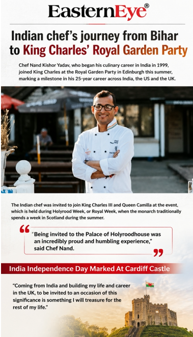 The Indian Chef Whose Culinary Journey Led to King Charles